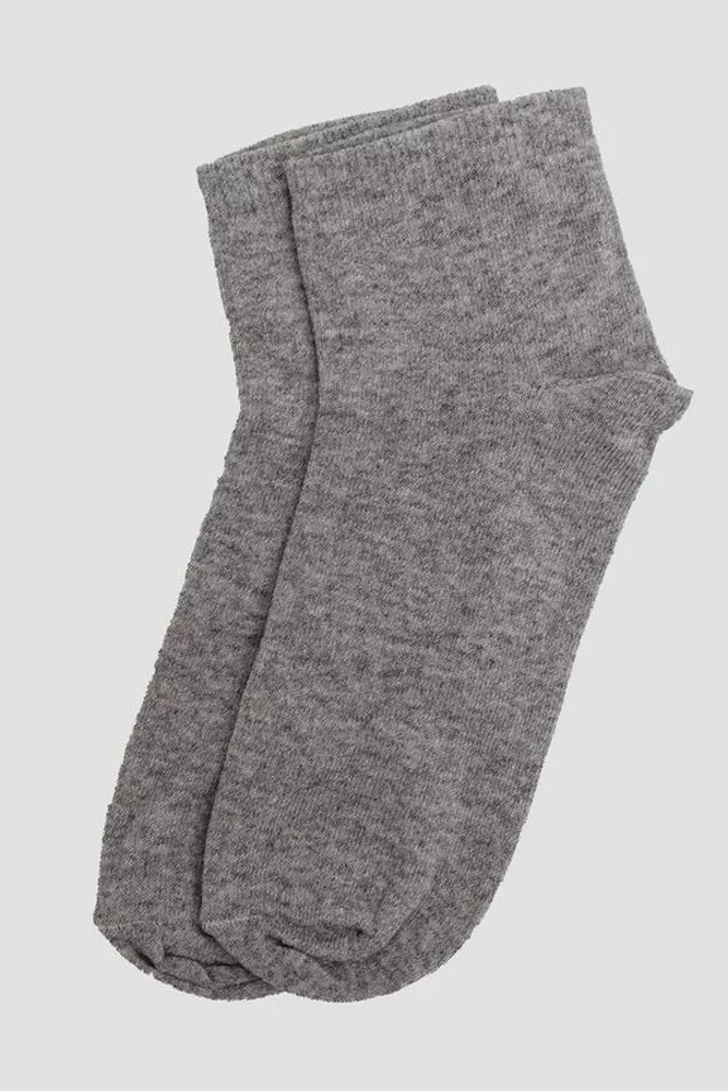 Купити Шкарпетки жіночі, колір темно-сірий, 167R352 оптом - Фото №1