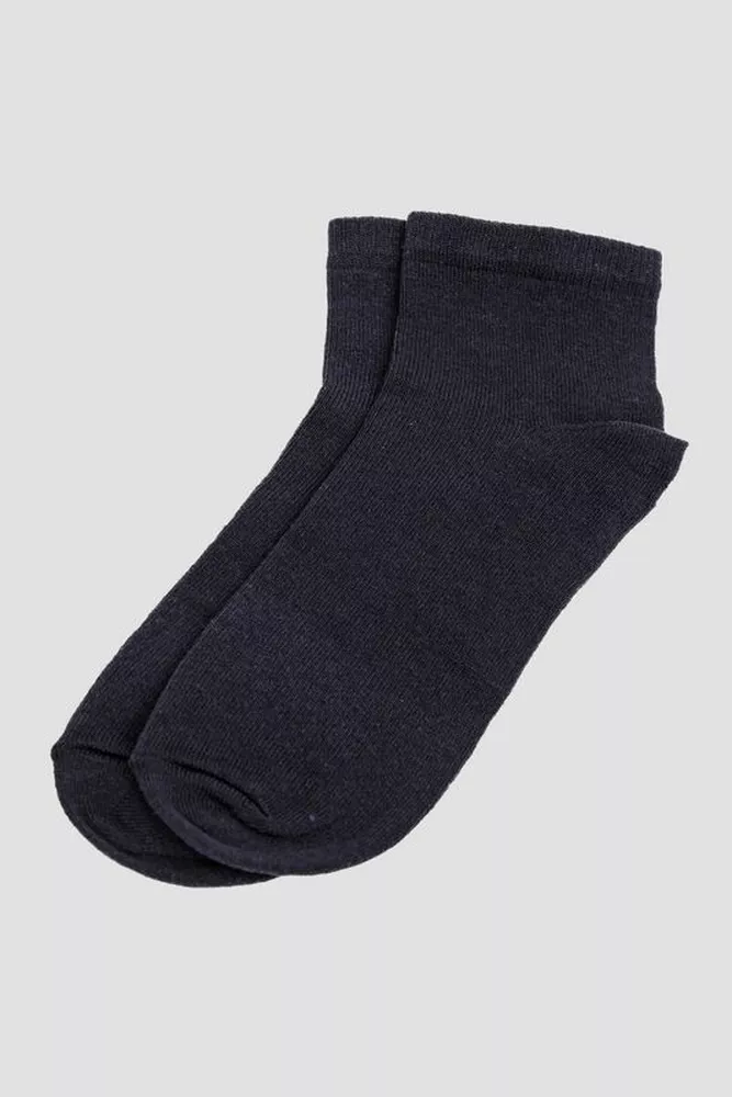 Купити Шкарпетки жіночі, колір темно-синій, 167R352 - Фото №1