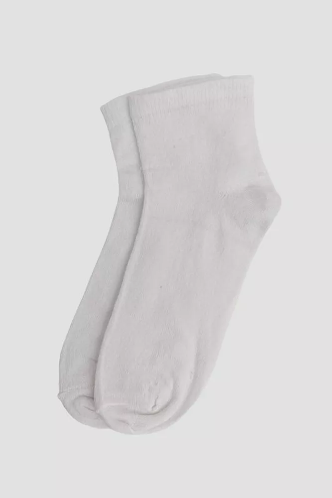 Купити Шкарпетки жіночі, колір білий, 167R352 - Фото №1