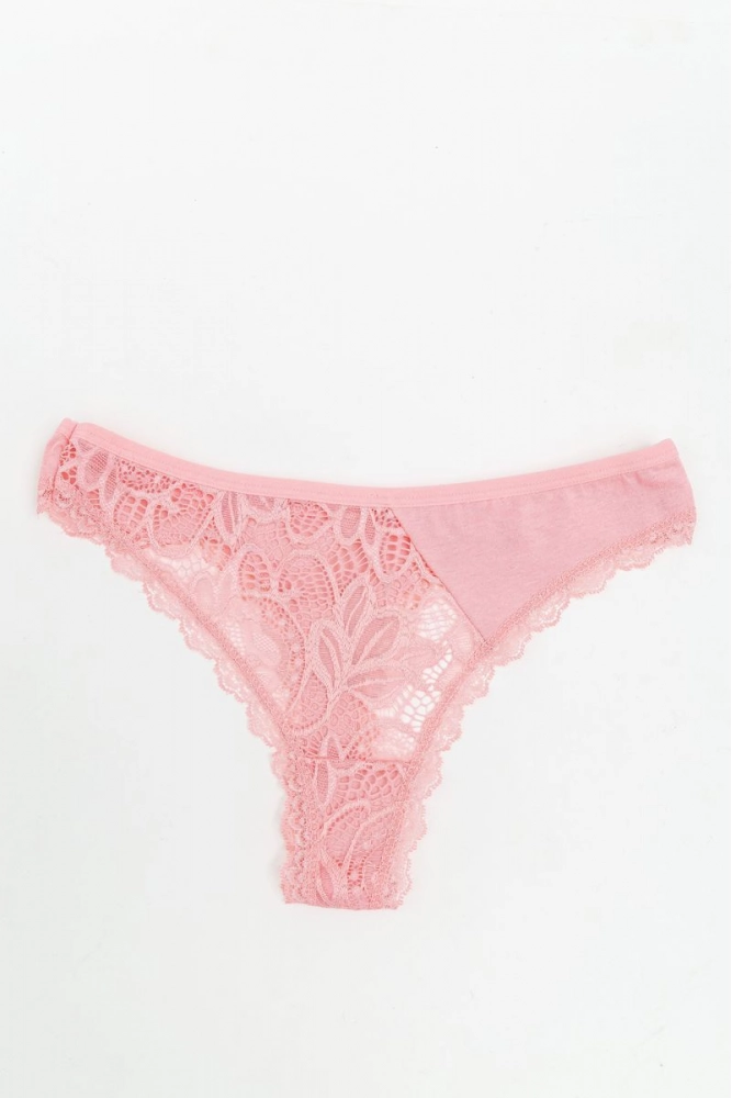 Купити Труси жіночі стрінги, колір світло-рожевий, 131R239 оптом - Фото №1
