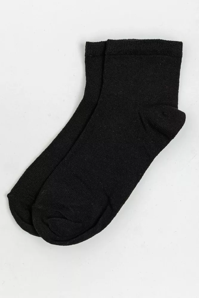 Купити Шкарпетки жіночі, колір чорний, 151R030 - Фото №1