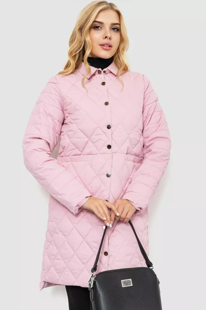 Купити Куртка жіноча демісезонна, колір пудровий, 235R6088 оптом - Фото №1