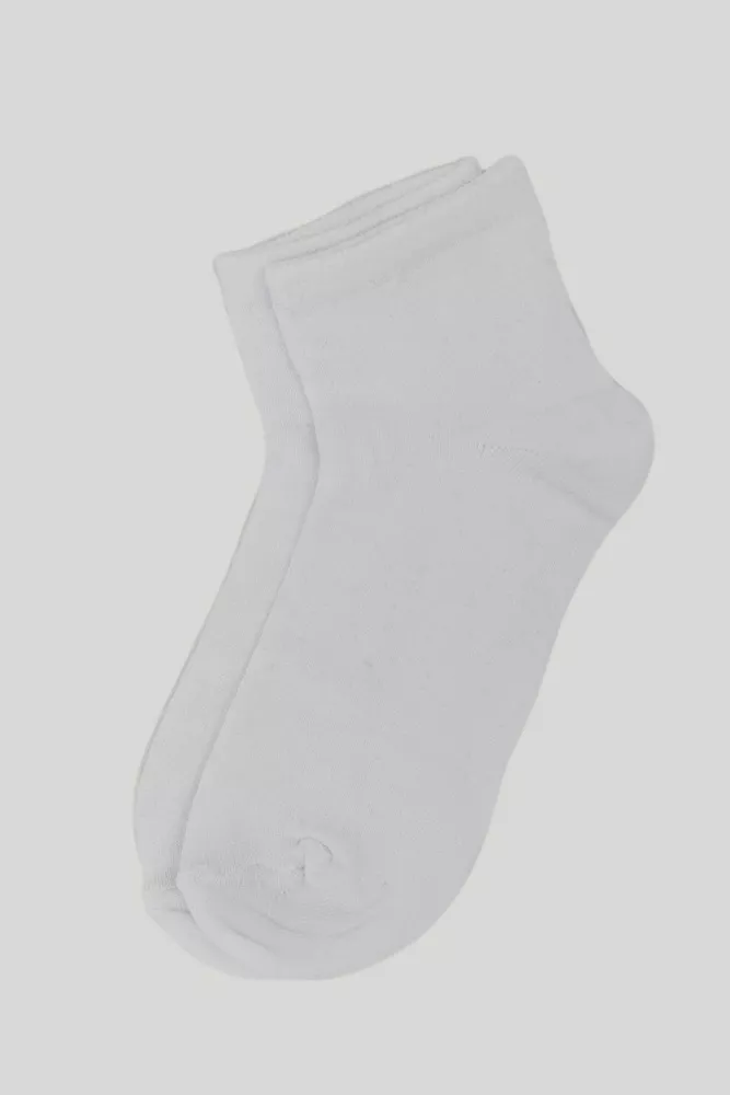 Купити Шкарпетки жіночі, колір білий, 151R030 - Фото №1