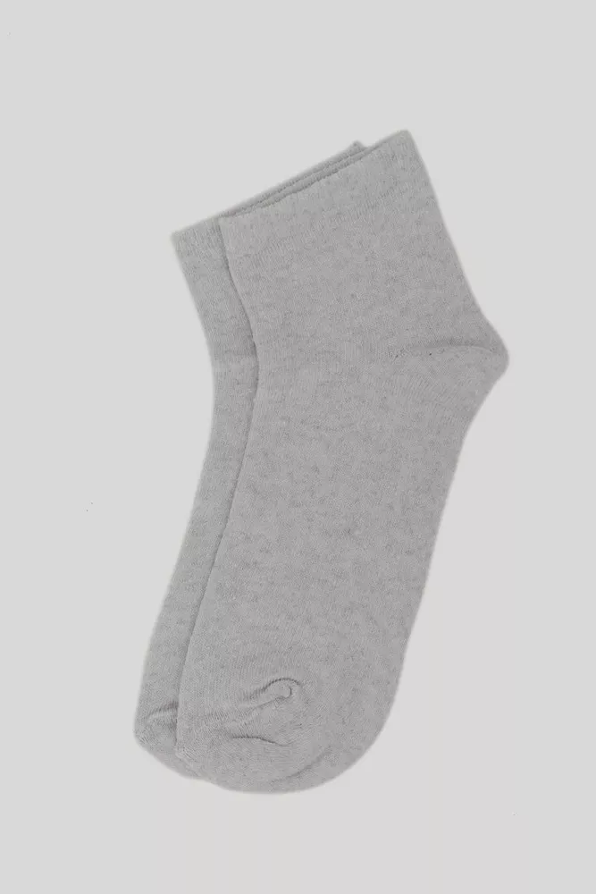 Купити Шкарпетки жіночі, колір світло-сірий, 151R030 - Фото №1