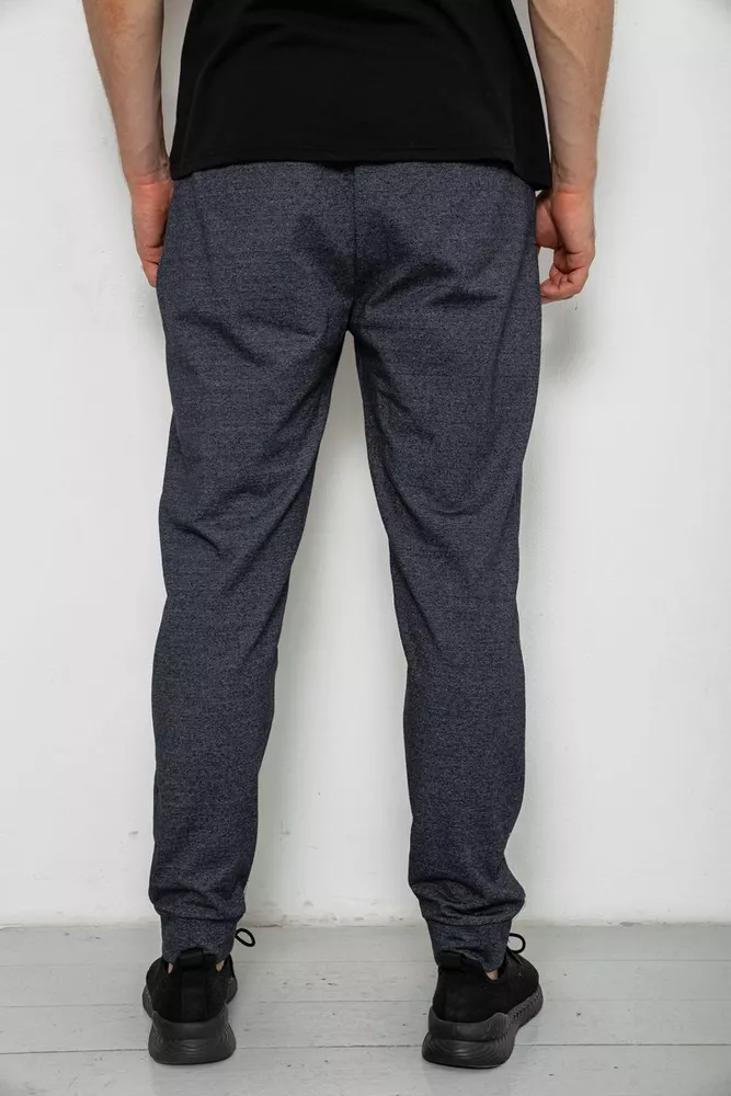 Купить Спортивные штаны мужские на флисе, цвет серый, 238R135 - Фото №4