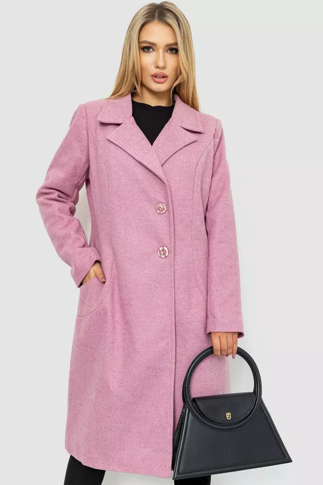 Купить Пальто женское, цвет пудровый, 186R2851 оптом - Фото №1