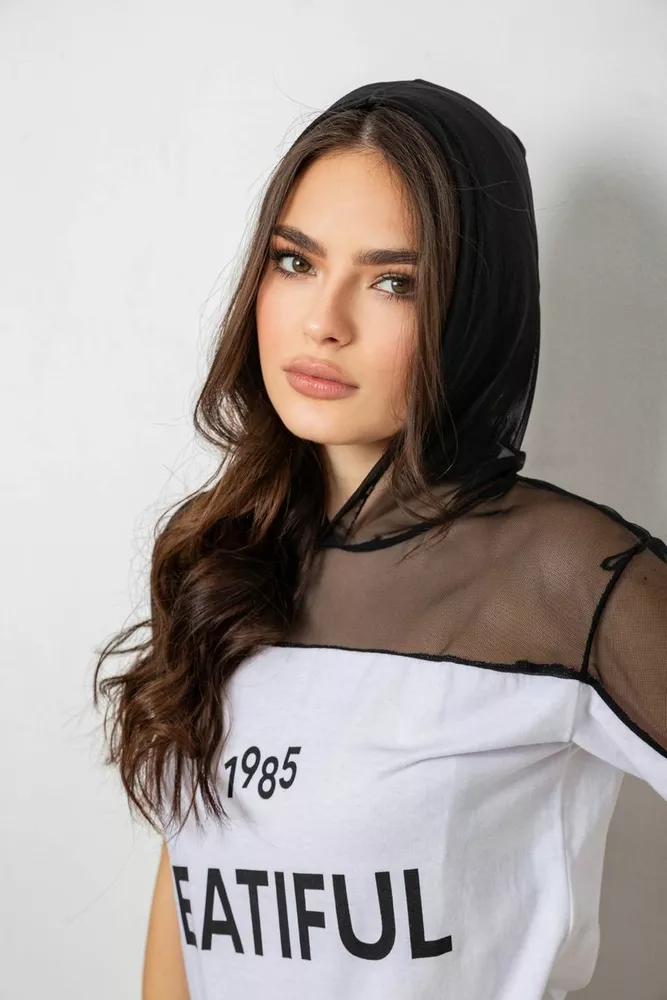 Купити Піжама жіноча  -уцінка, колір білий, 243R1488-003-U-1 - Фото №5