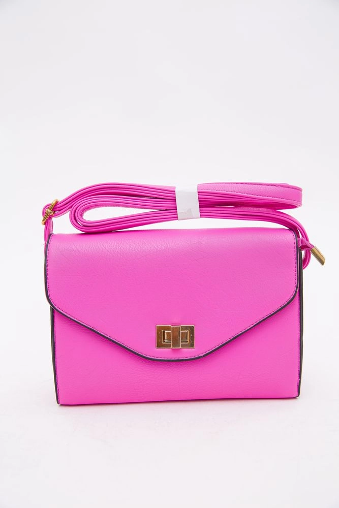 Купить Нарядный клатч из эко-кожи розового цвета 167RF-82 оптом - Фото №1