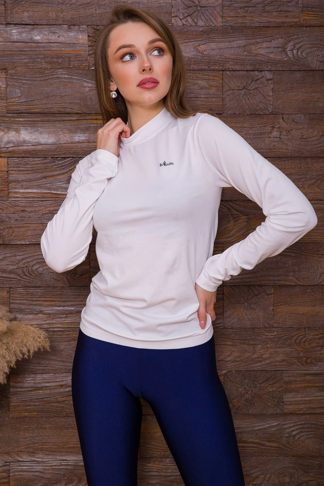 Купити Жіночий рашгард для спорту колір Білий 117R132 оптом - Фото №1