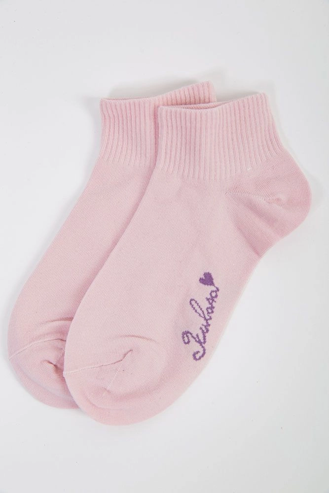 Купити Шкарпетки жіночі, колір рожевий, 151R2607-1 - Фото №1