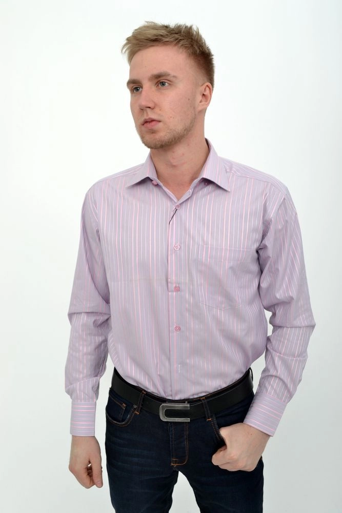 Купить Рубашка, цвет темно-розовый, 50PD9001-12 - Фото №1