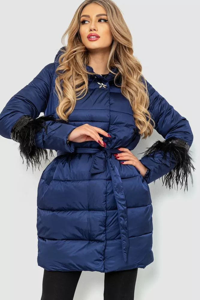 Купити Куртка жіноча, колір синій, 235R2269 оптом - Фото №1