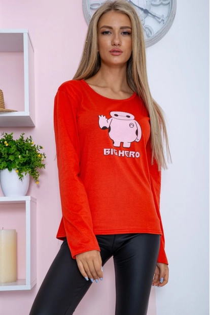Батнік жіночий, колір кораловий, 131R23009