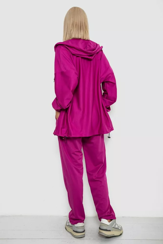 Купити Спортивний костюм жіночий, колір фуксія, 238R114-1 - Фото №4