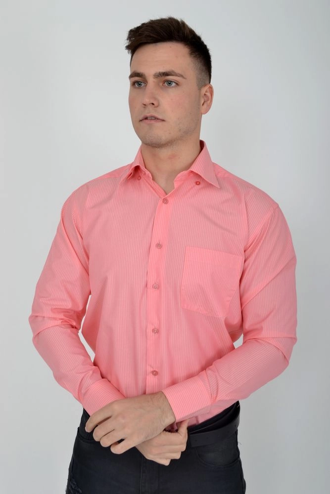 Купить Рубашка, цвет розовый, 9009-6 - Фото №1