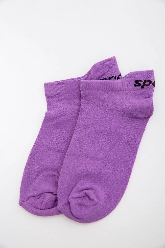 Купить Фиолетовые женские носки, для спорта, 151R013 - Фото №1