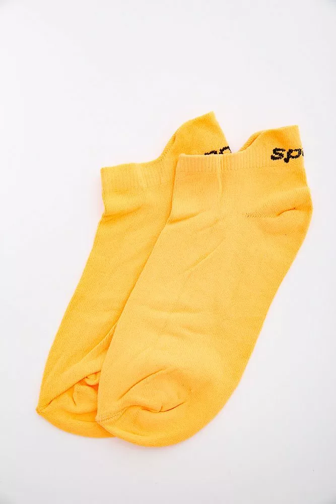 Купити Помаранчеві жіночі шкарпетки, для спорту, 151R013 - Фото №1