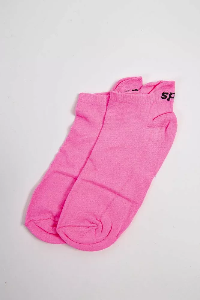 Купити Рожеві жіночі шкарпетки, для спорту, 151R013 - Фото №1