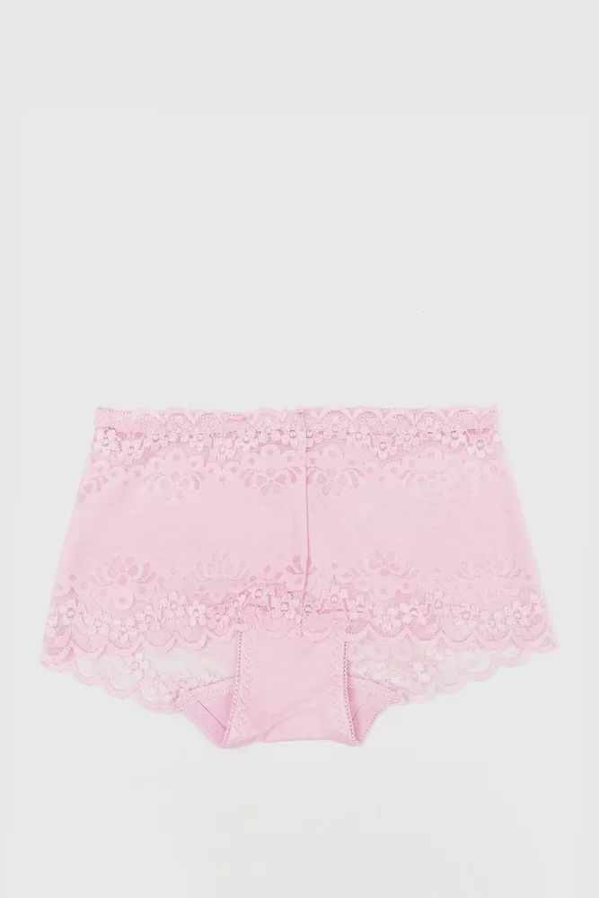 Купить Трусы-шорты женские, цвет светло-розовый, 131R3954 - Фото №1