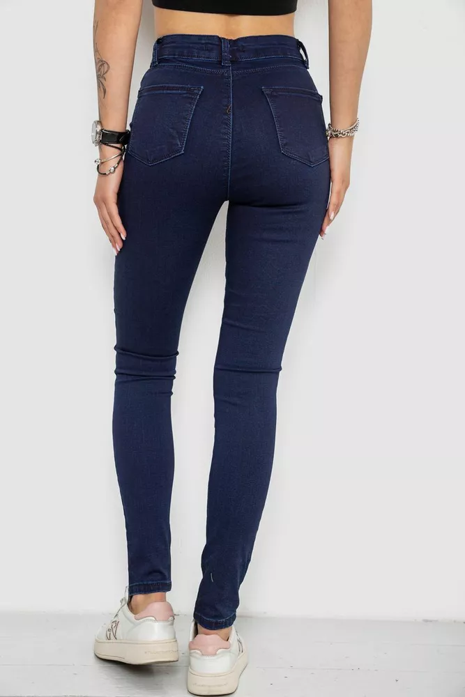 Купить Джинсы женские Skinny, цвет синий, 182R4311 - Фото №4