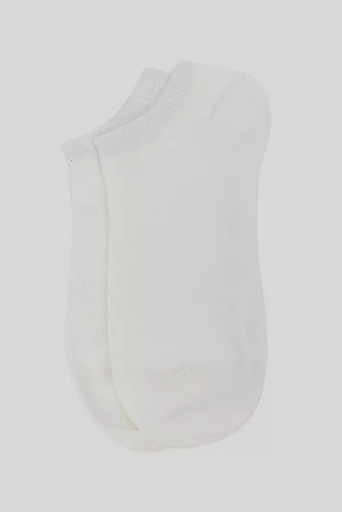Купить Носки женские короткие, цвет молочный, 151RC1211-5 - Фото №1