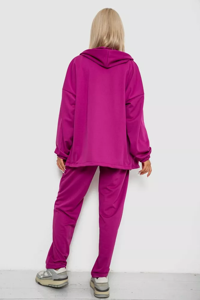 Купити Спортивний костюм жіночий, колір фуксія, 238R114 - Фото №4