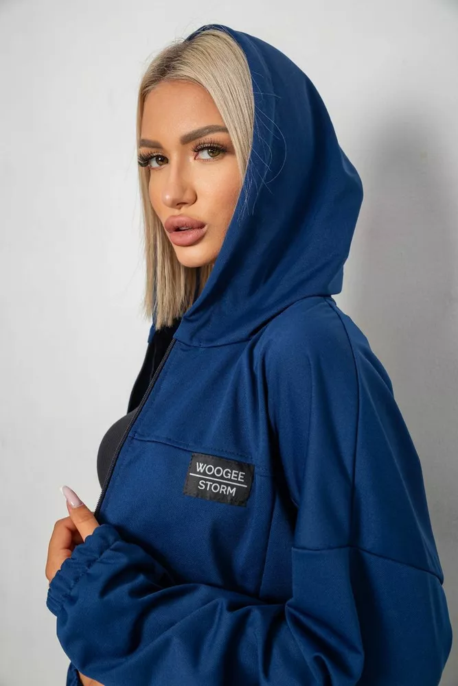 Купити Спортивний костюм жіночий, колір синій, 238R114 - Фото №5