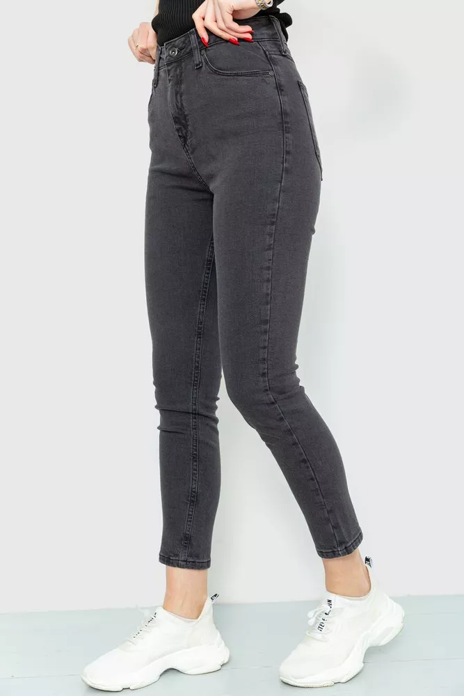 Купити Джинси жіночі Skinny, колір грифельний, 167R2000 оптом - Фото №3