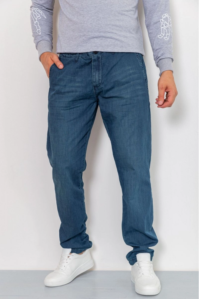 Купить Джинсы мужские, цвет джинс, 194RDB-501-1 оптом - Фото №1
