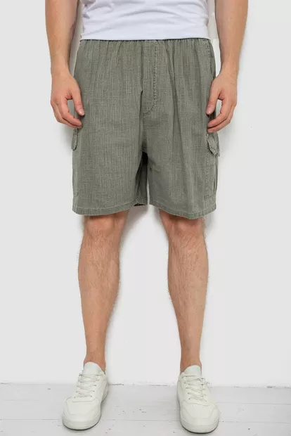 Шорти чоловічі, колір оливковий, 244RB8