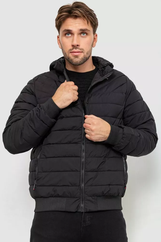 Купить Куртка мужская демисезонная, цвет черный, 234R88913 - Фото №1
