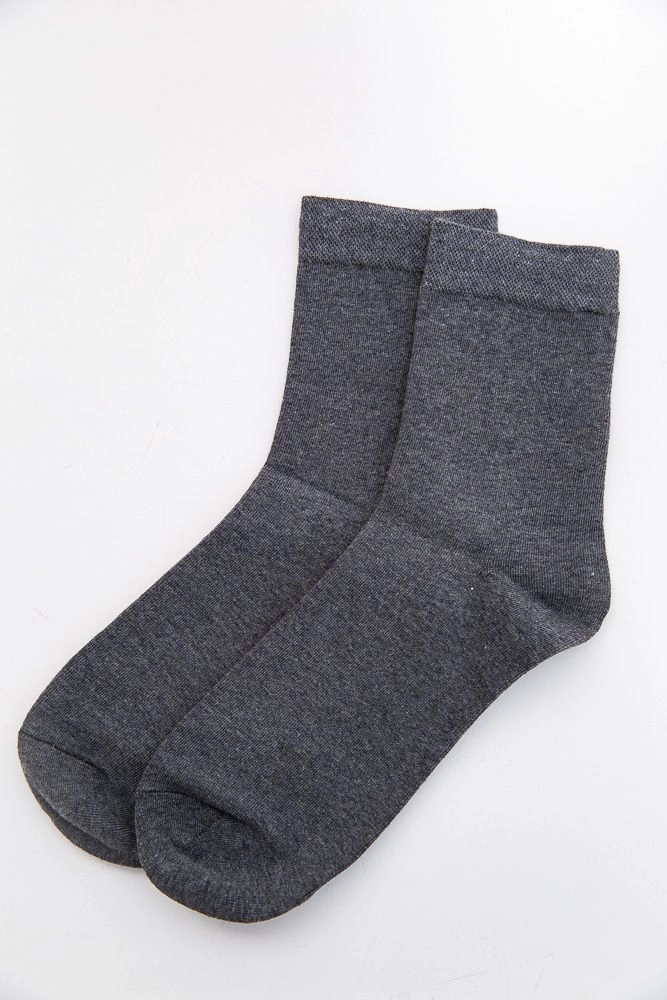 Купити Шкарпетки чоловічі, колір темно-сірий, 151R933 - Фото №1