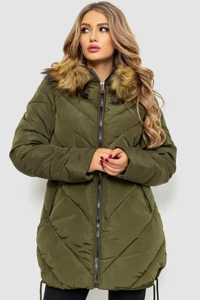 Куртка жіноча, колір хакі, 235R758