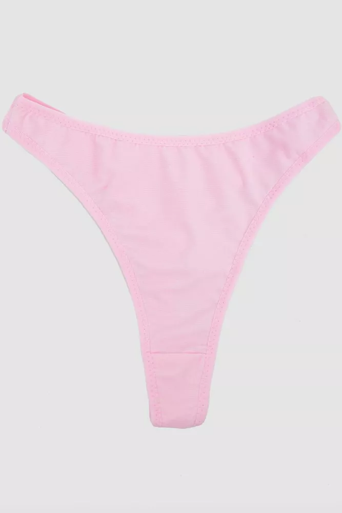 Купити Труси жіночі тонг, колір рожевий, 242R100 оптом - Фото №1