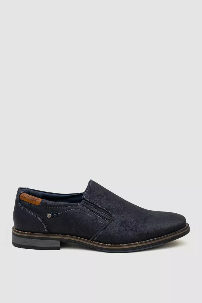 Купити Туфлі чоловічі, колір темно-синій, 243RA1031-1 - Фото №1
