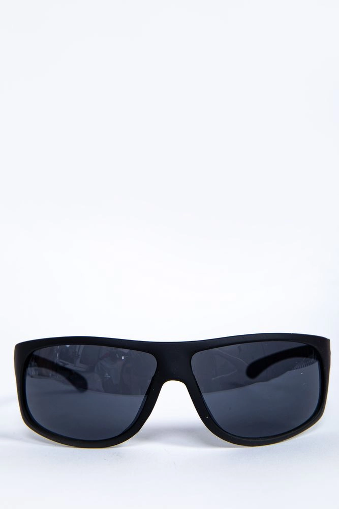 Купить Женские солнцезащитные очки черного цвета 154R2618 - Фото №1