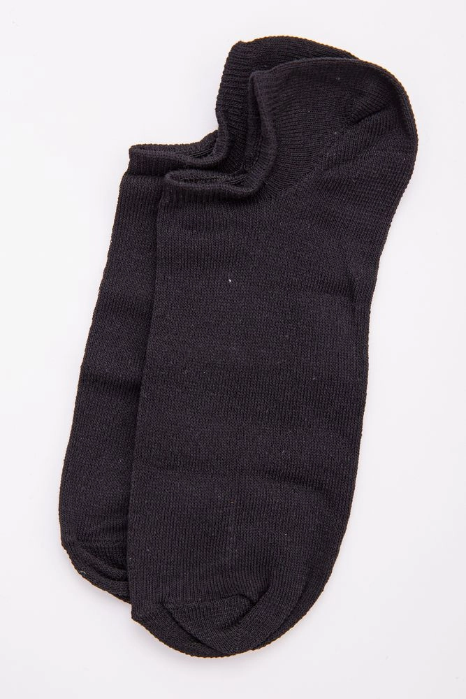 Купити Чоловічі короткі шкарпетки, чорного кольору, 131R137287 оптом - Фото №1