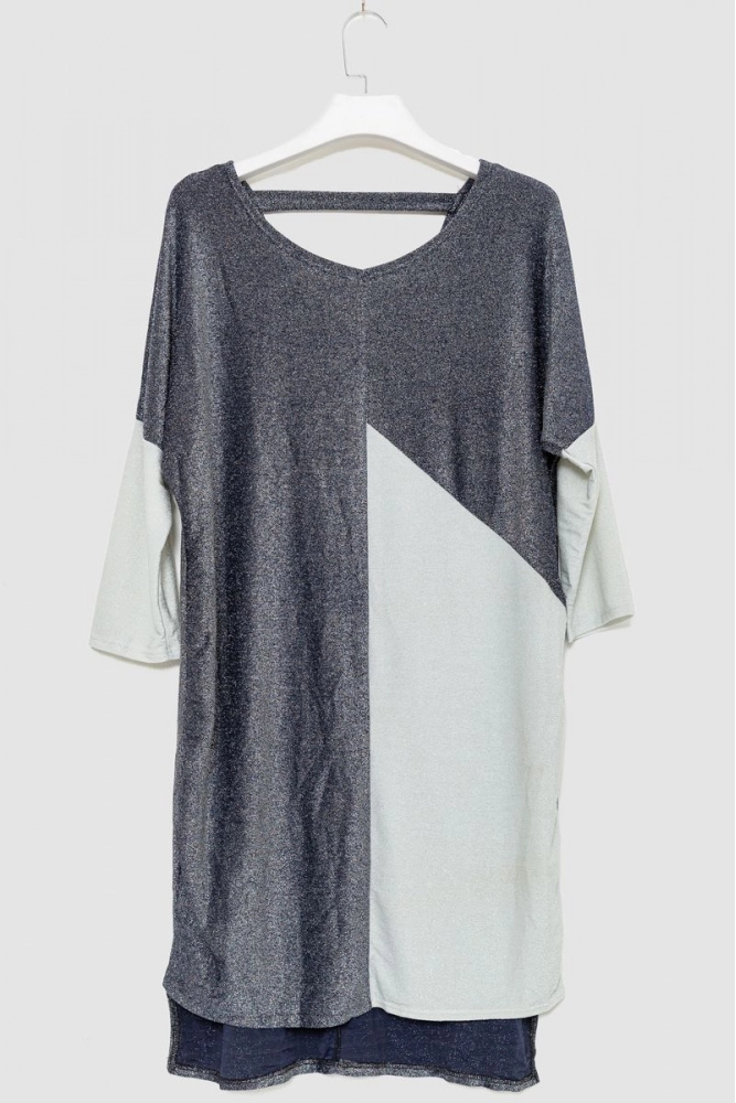 Купити Сукня люрекс -уцінка, колір сірий, 176R017-U-1 - Фото №1
