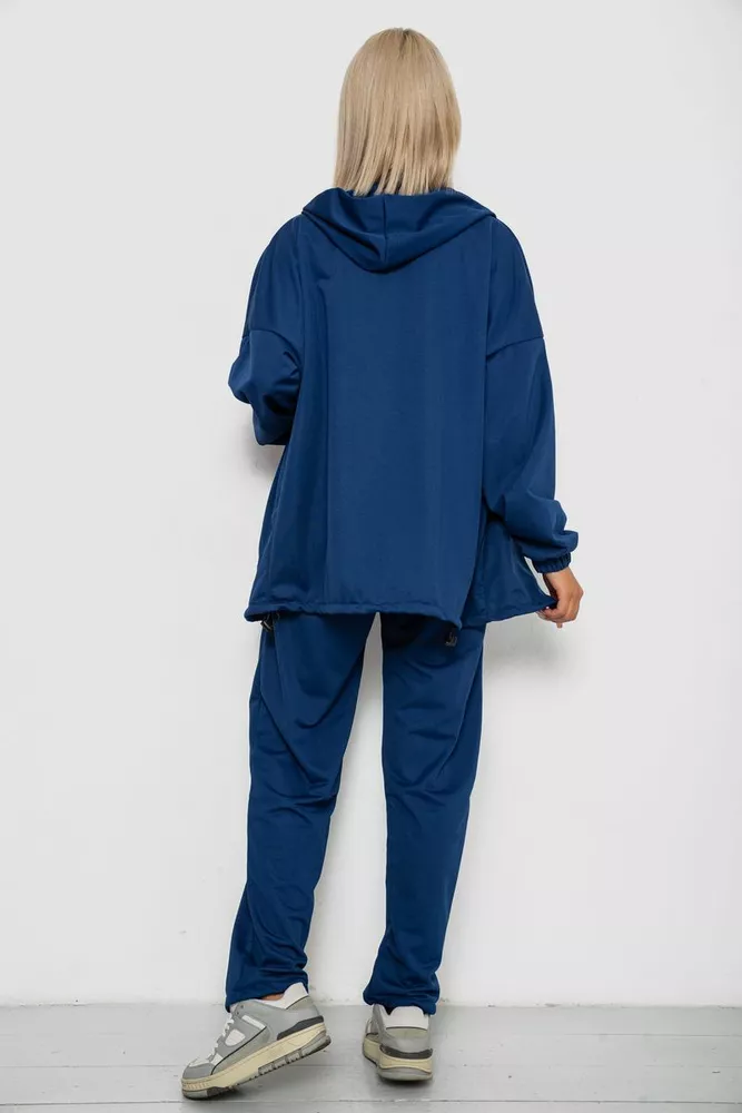 Купити Спортивний костюм жіночий, колір синій, 238R114-3 - Фото №4