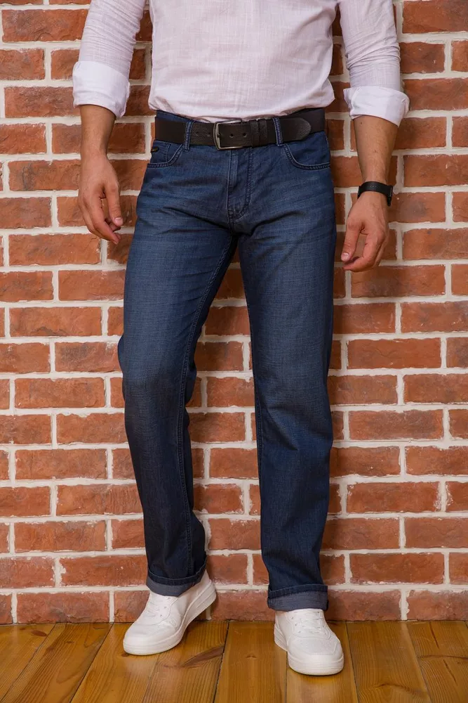 Купить Джинсы мужские, цвет джинс, 194R60600-1 оптом - Фото №1