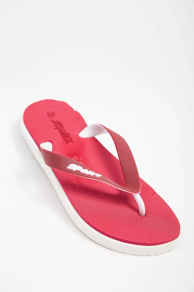 Купить Мужские пляжные вьетнамки, красного цвета, 190RSU2248 оптом - Фото №1