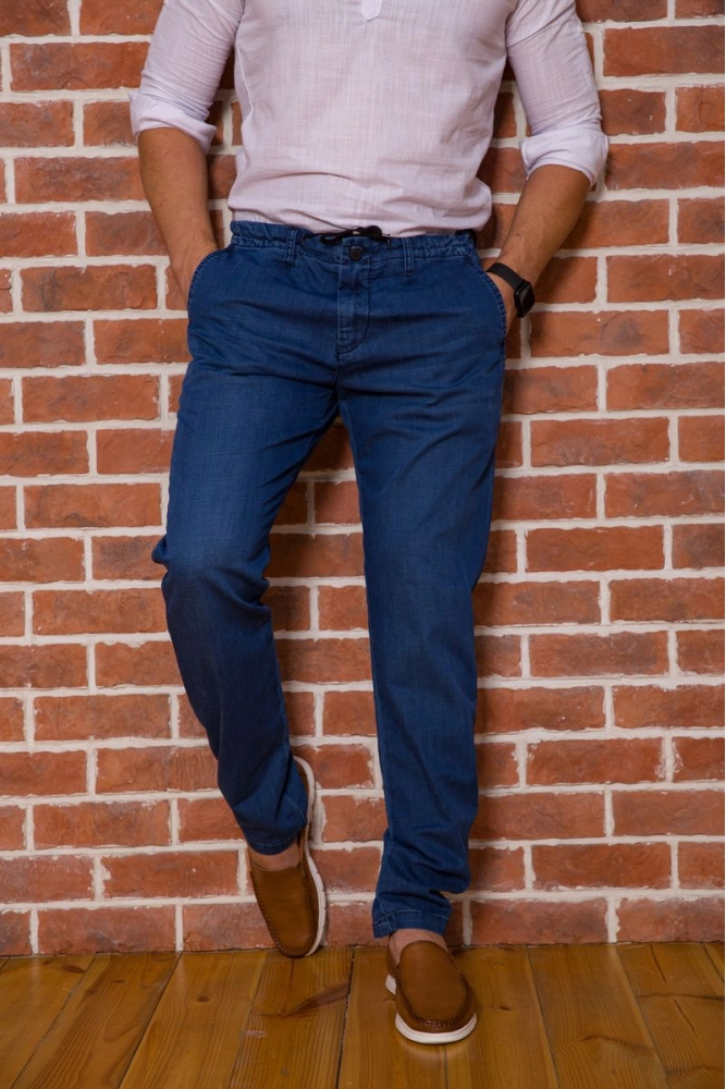 Купити Джинси чоловічі  - уцінка, колір джинс, 194RDB-501-U - Фото №1