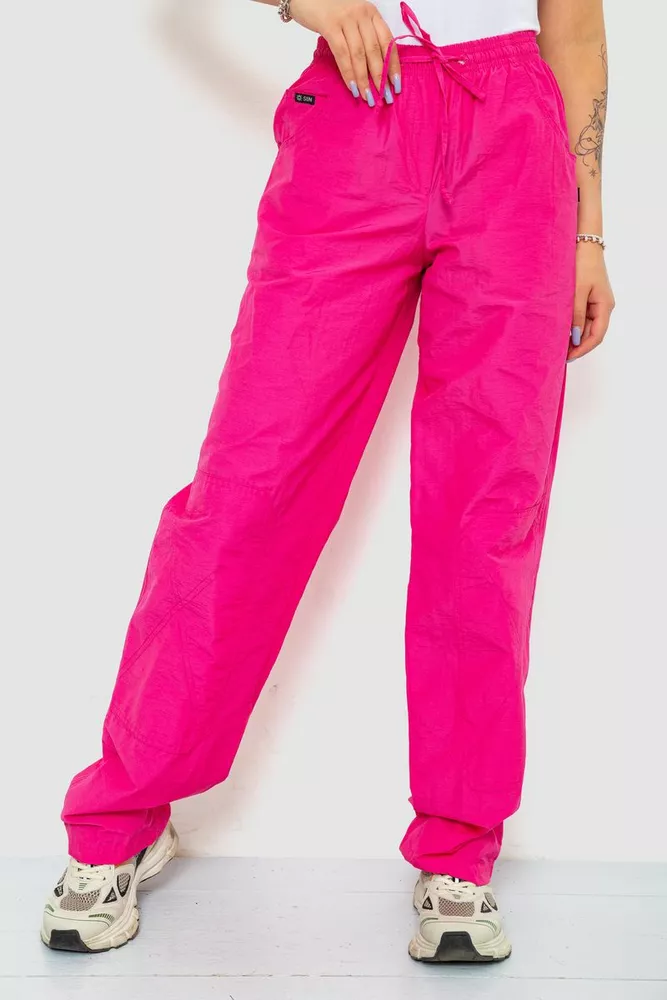 Купити Штани жіночі повсякденні, колір рожевий, 186R502 - Фото №1