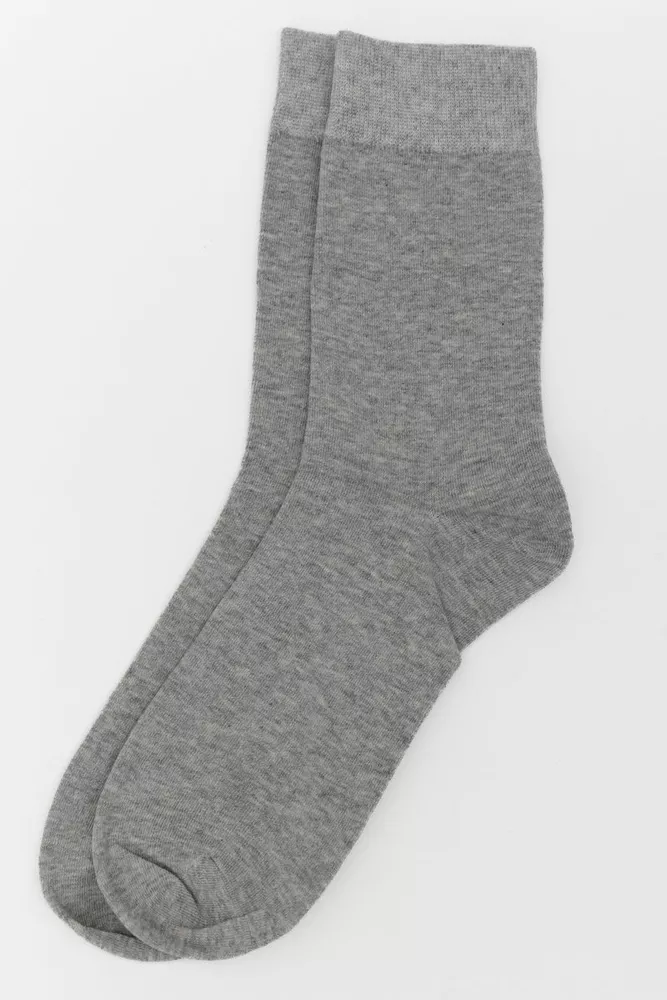 Купити Шкарпетки чоловічі, колір сірий, 151RF550 - Фото №1