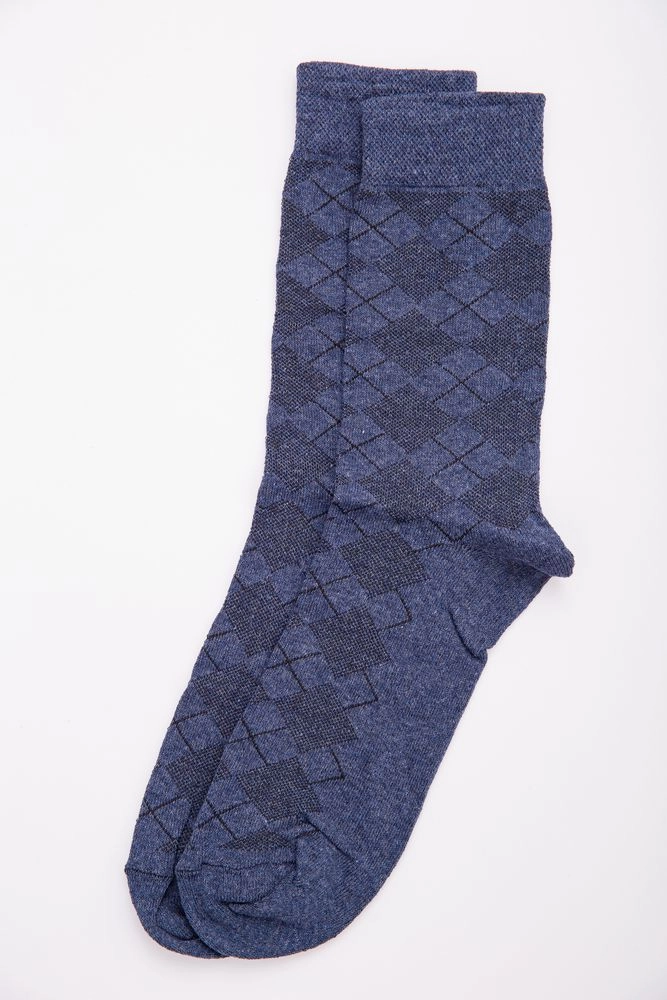 Купити Шкарпетки чоловічі, колір джинс, 131R137291 - Фото №1