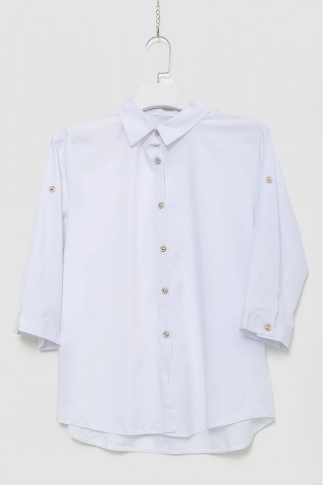 Купить Блуза -уценка, цвет белый, 176R06-U-1 - Фото №1