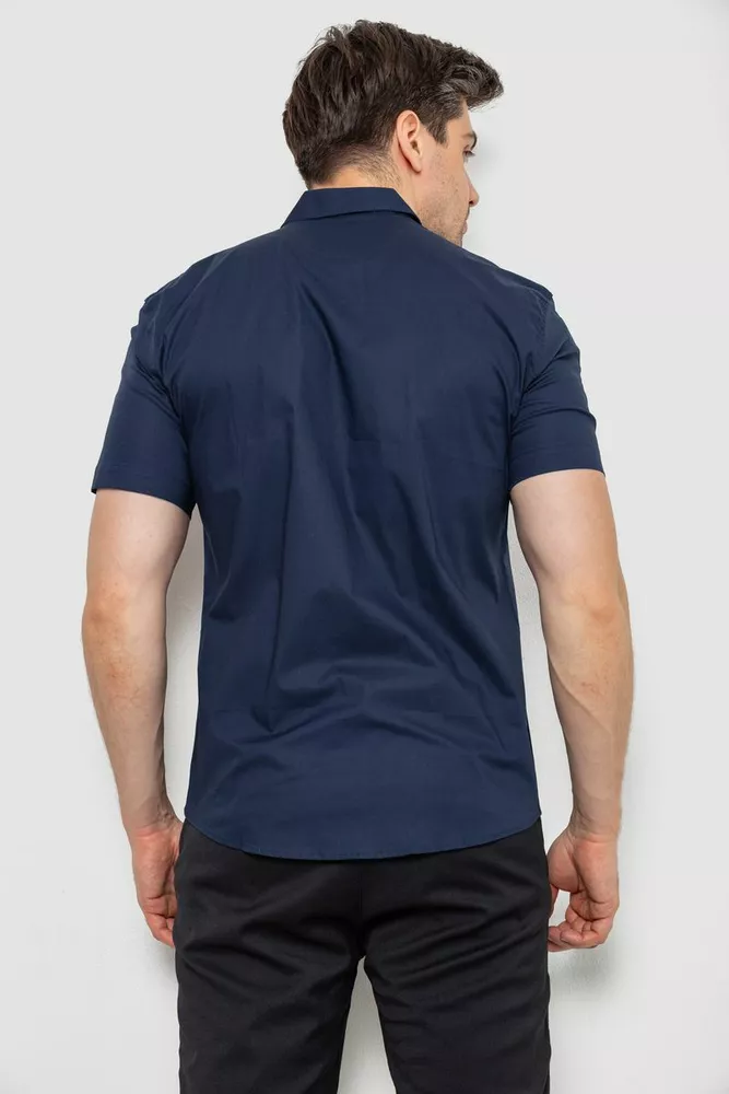 Купити Сорочка чоловіча, колір синій, 214R7002 - Фото №4