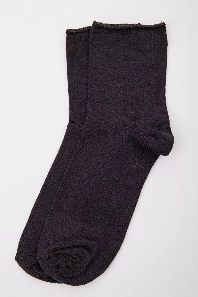Купить Черные мужские носки, средней длины, 167R322 - Фото №1