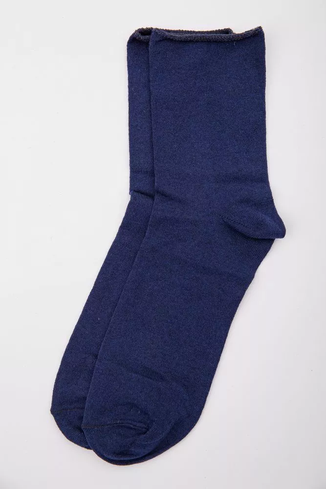 Купити Сині чоловічі шкарпетки, середньої довжини, 167R322 оптом - Фото №1