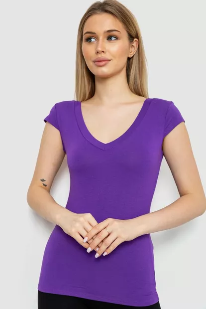 Майка жіноча, колір фіолетовий, 186R301
